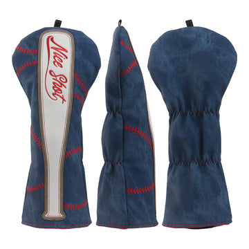 Dark Blue Baseball Driver Head Cover